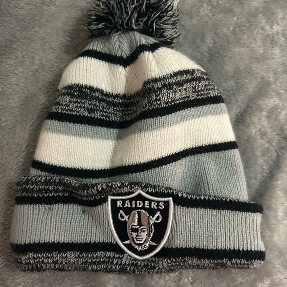 Youth Gray Raiders NFL Hat
